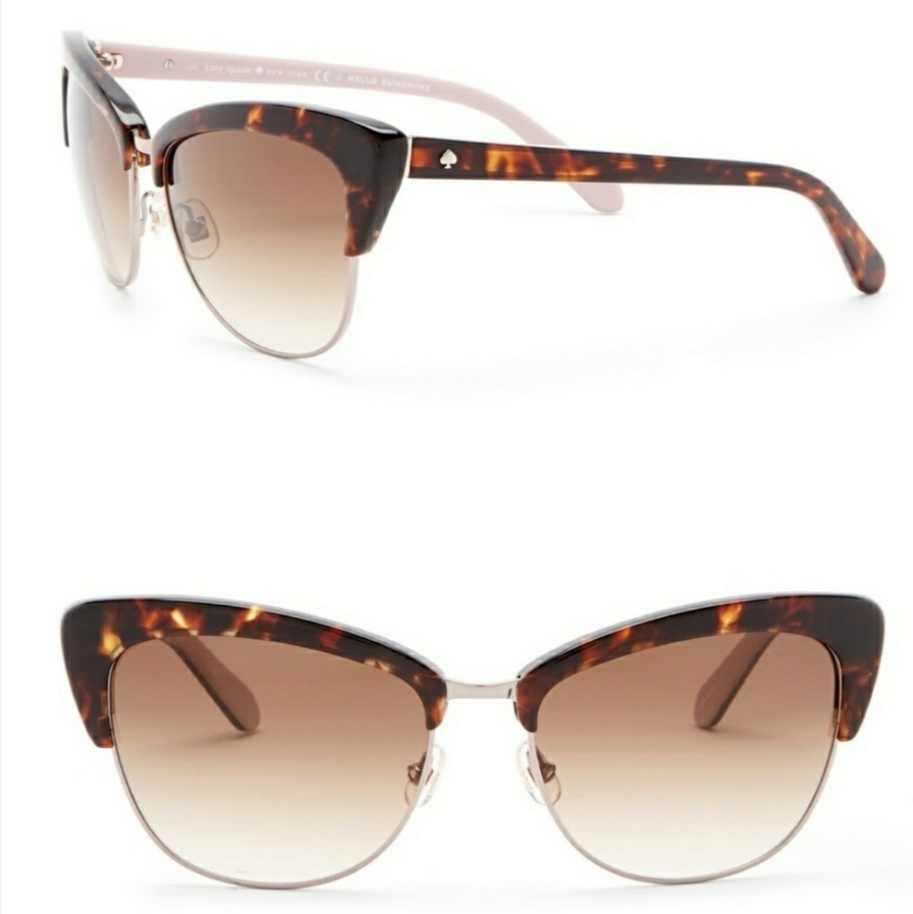 Brown Kate Spade Sunglasses